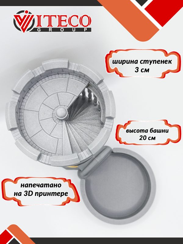 Башня для дайсов серая — изображение 2