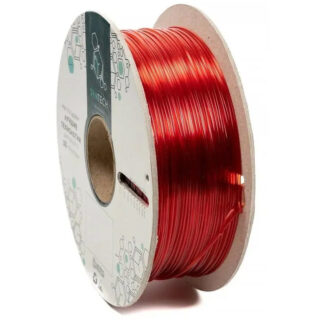 Пластик для 3D печати PLA Syntech 1.75, 1 кг красный прозрачный