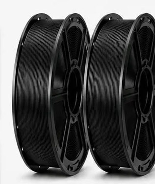 Пластик для 3D печати PETG Физтех Принт 1.75, 1кг Черный