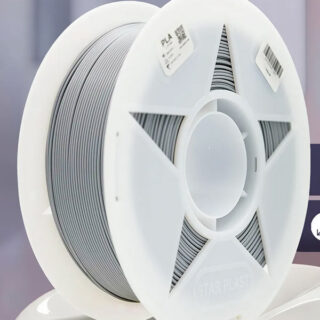 Пластик для 3D печати PLA Starplast 1.75, 1кг Серый