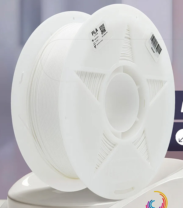 Пластик для 3D печати PLA Starplast 1.75, 1кг Белый
