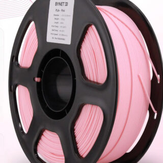 Пластик для 3D принтера BYNET 3D PLA+ 1.75 1кг Розовый