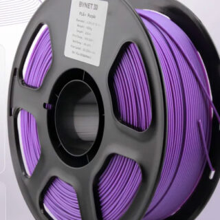 Пластик для 3D принтера BYNET 3D PLA+ 1.75 1кг Фиолетовый
