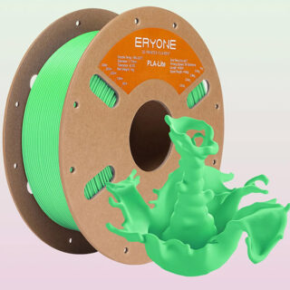 Пластик для 3D принтера Eryone PLA-lite 1.75 1кг Зеленый